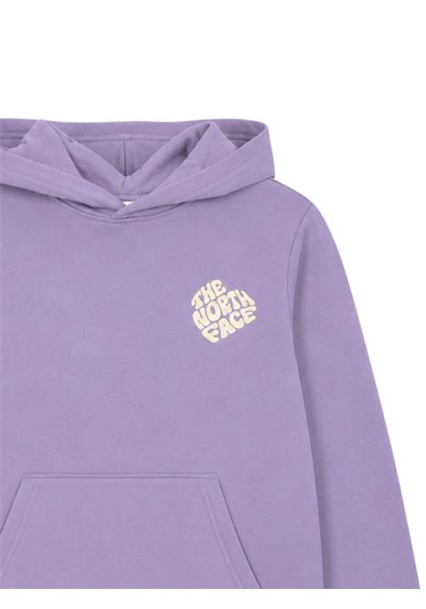 Felpa bambina lilla in cotone THE NORTH FACE | NF0A8JBNLILLA